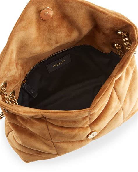 ysl loulou shoulder bag|YSL loulou puffer suede.